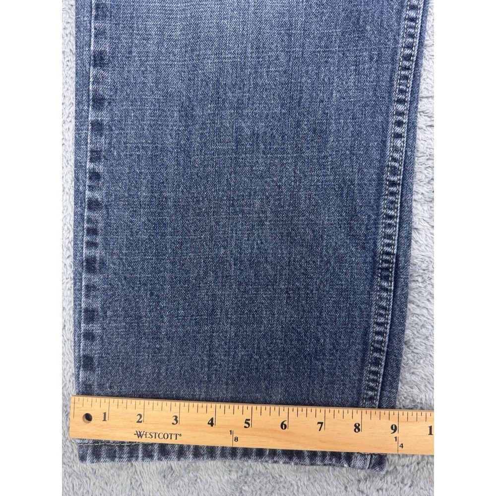 Levis 569 Jeans Men 34x32 Blue Loose Baggy Straight Whisker Distress Denim Y2K - Picture 6 of 10